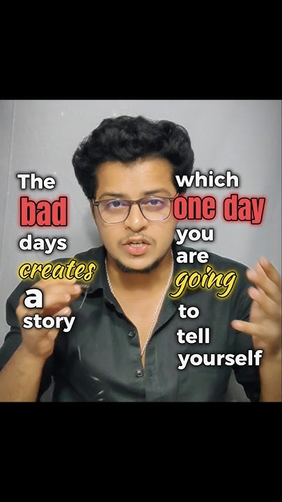 importance-of-bad-days-in-your-life-shortsfeed-motivation