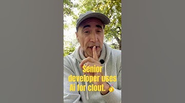 Senior Dev uses Ai - gains Clout #unclestef #webdeveloper