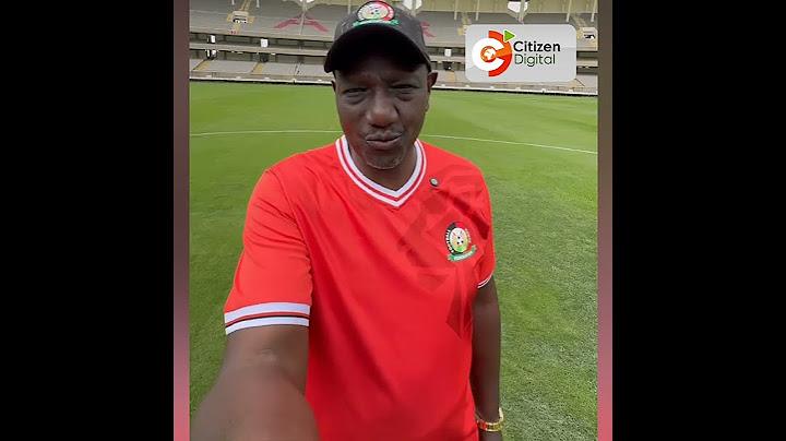 “Kuja na mbogi, Haramabee Stars all the way,” President Ruto rallies Kenyans for CHAN 2024 games