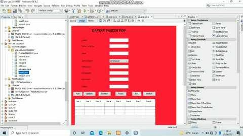 Tutorial Netbeans + iReport (Pra UAS Lanjutan)