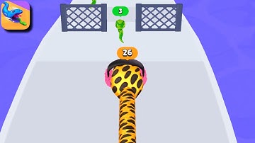 Snake Run Race🐍🏁 3d Running Gameplay Walkthrough Part - 24 (iOS, Android)