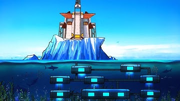 I Took Over the BEST Iceberg Solo to Defeat a 20+ Clan on FORCE WIPE - Rust Movie