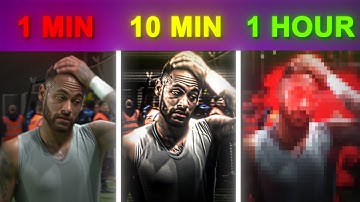 Editing Challenge #3  - 1 Minute vs 10 minutes vs 1 Hour!