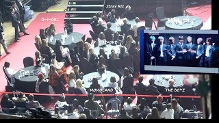 Izone, Stray Kids, Momoland, G I-Dle, The Boyz Reaction To 방탄소년단Bts 공헌상 Vcr 4K 190123