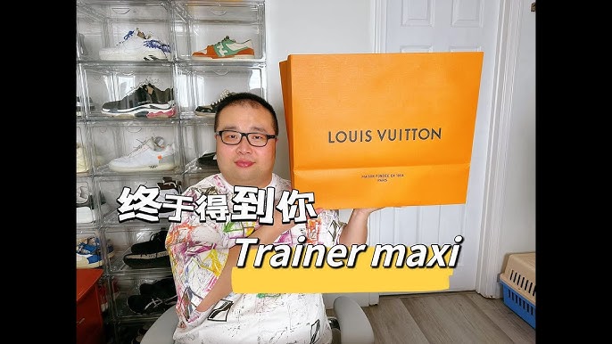 Louis Vuitton LV Trainer Maxi White