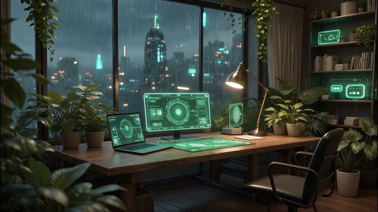 Midnight Study Flow 🌙 Calm Lofi for Deep Focus