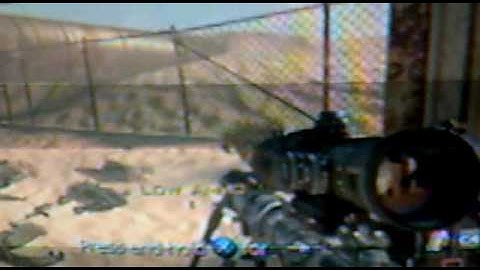 Quick Scope Nuke (Split Screen) in Call Of Duty Modern Warefare 2