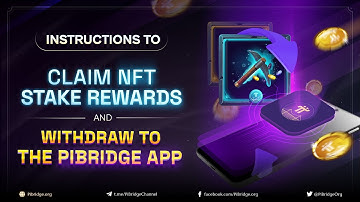 Guide To Claiming Stake Rewards And Withdrawing To Pibridge App