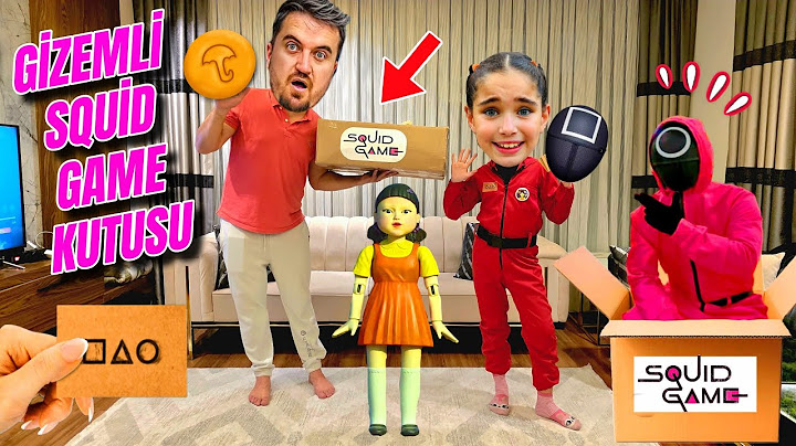 ELİF SİNEM SANA SÜRPRİZ SQUİD GAME KUTUSU GELDİ ‼️ İÇİNDE NELER VAR !! GÖREVLER ÇIKTI ?!