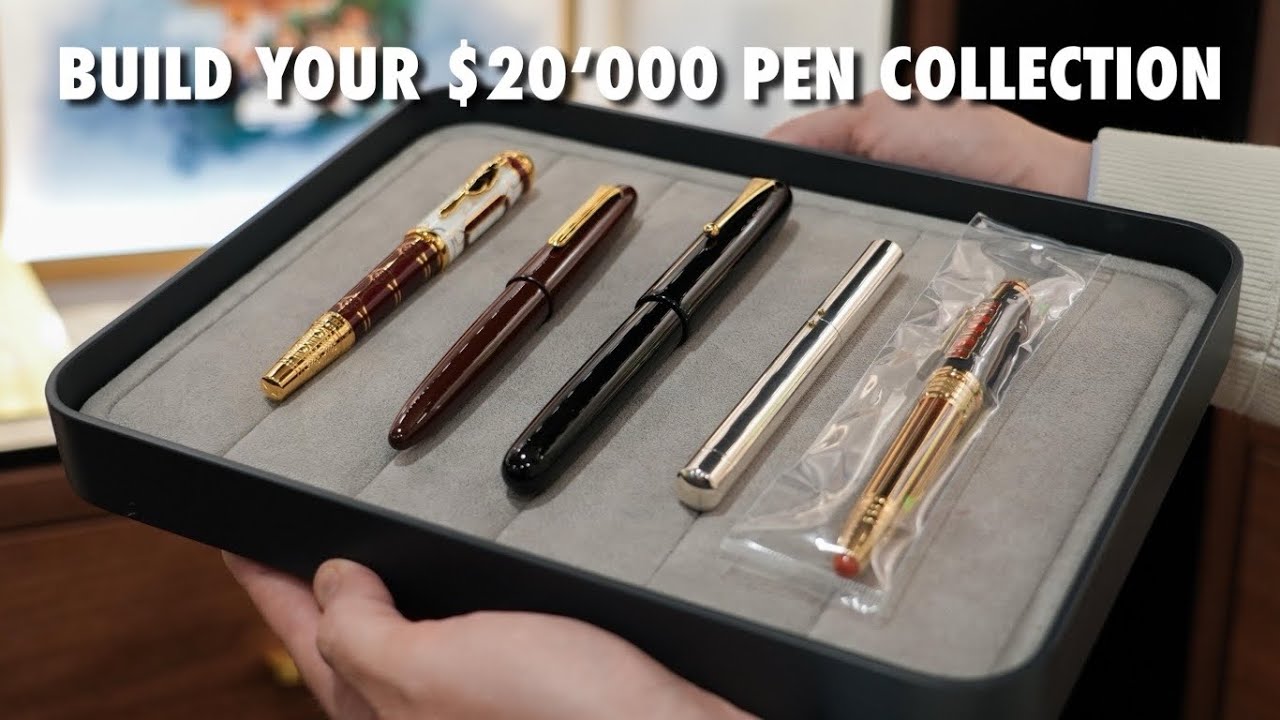 Роскошные ручки за 20 000 долларов – собираем лучшую коллекцию