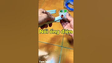 Một cách nối ống dẫn điện đơn giản nhưng chắc chắn #meovatcuocsong #chiasekinhnghiem #Shorts #trend
