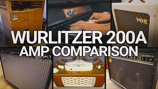 Wurlitzer 200A - Amp Comparison