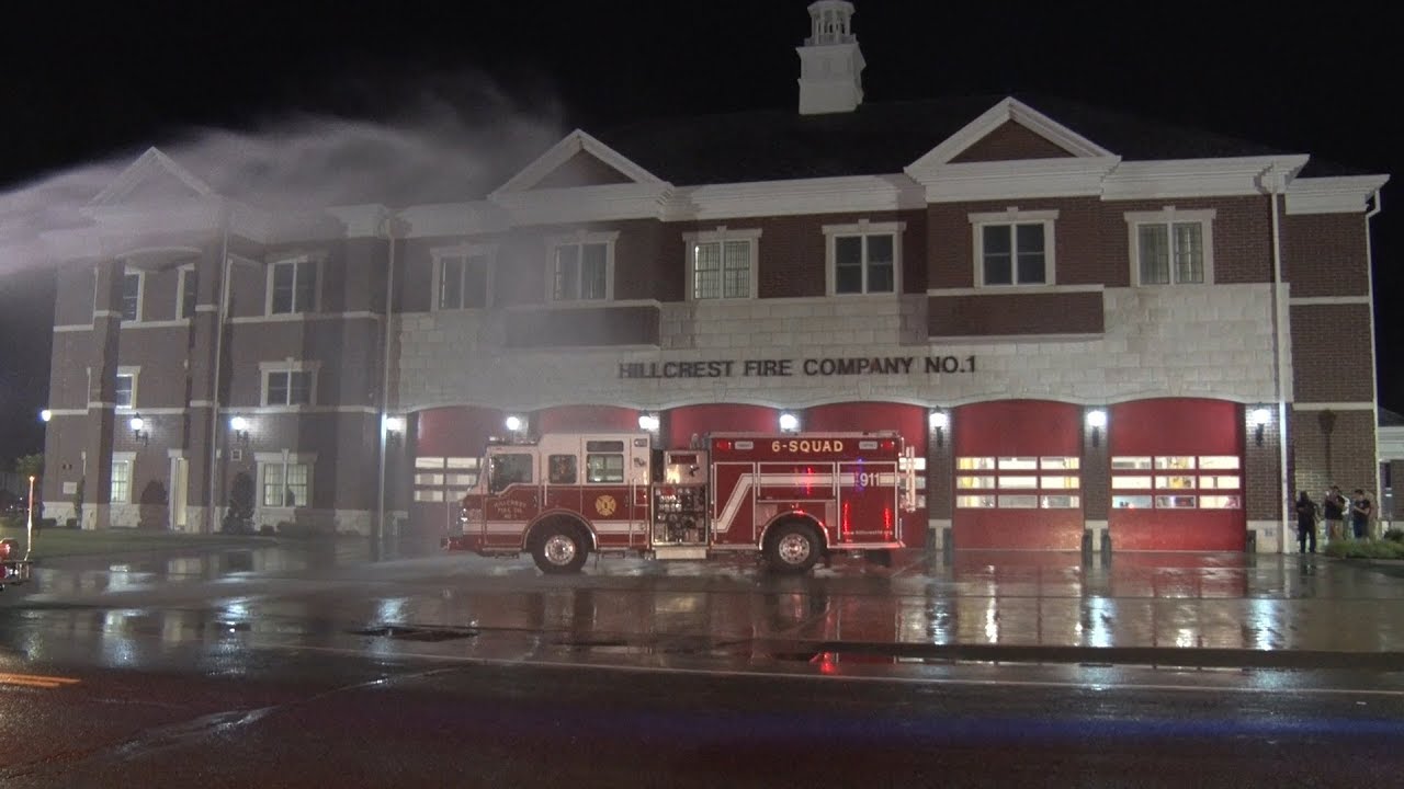 Hillcrest,NY Fire Company 1 Dual Wetdown 9/16/17 YouTube