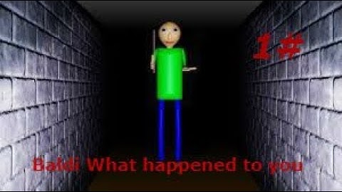 BALDI YOUR NOT HEALTHY YOUR 3D/ Baldi Basics Ue4 Update Chapeters 1#