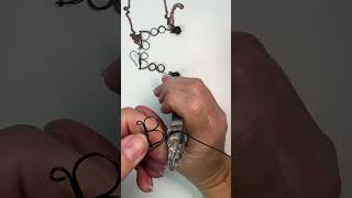 How to wire wrap Boo and skull 💀 earrings for Halloween!