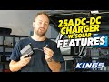 Adventure Kings 25A DC Charger Features