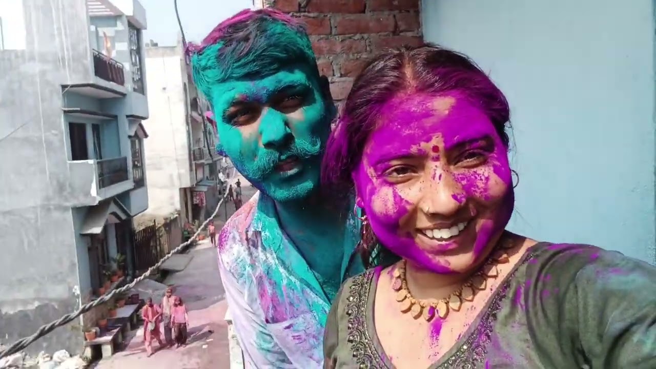 Aaj Holi 🪅🤗 mein Kari #humne #ful #Masti #long# video ||Shivani Sharma||