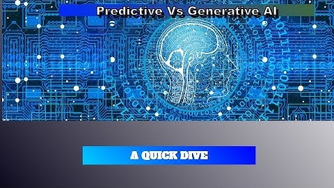 Predictive Vs Generative AI