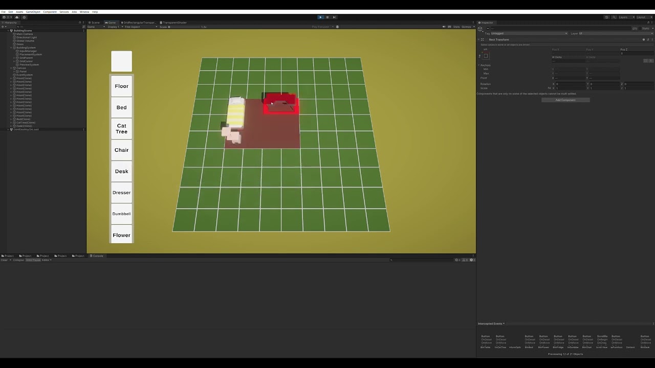 Grid Building System Unity 2022 3 22f1  2024 06 10 19 22