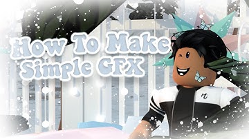How To Make Simple Roblox GFX (Blender 2.83) | Roblox GFX