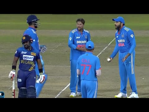Angry Rohit Sharma Argument with Kl Rahul when he denied to take DRS vs SL | IND vs SL Asia Cup 2023