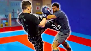 IBRATV VS BAKI Combatant Pro (sparring) !