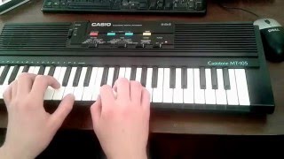 Cześć i dynamit on Casiotone mt-105