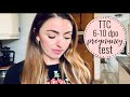 LIVE Early Pregnancy Test | 6-10 DPO | TTC Baby #3 | Skylar Peterson