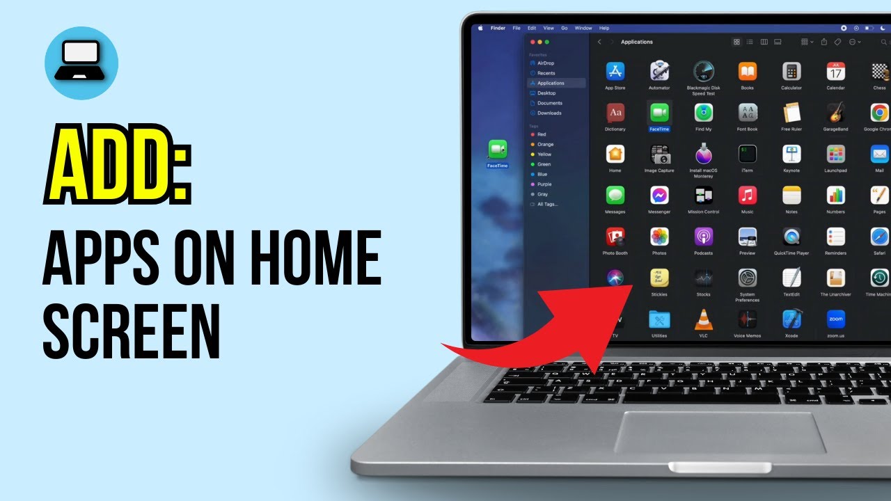 How To Add Apps On Laptop Home Screen YouTube