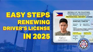 LTO DRIVER'S LICENSE RENEWAL 2025 | Complete guide process | step by step