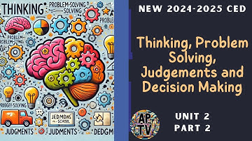 🎯Thinking, Problem-Solving, Judgments, and Decision-Making - AP Psychology Unit 2 Part 3🎯