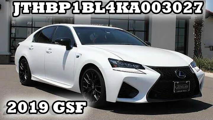 JTHBP1BL4KA003027  - 2019 GS-F - A DEEPER DIVE (EPISODE 0083)