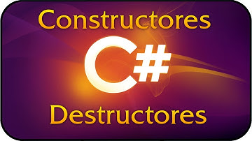 ✔️ Visual Studio - C# | C++ | Java - Constructores y destructores ✔️
