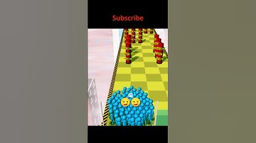 Crowd Run 3D gameplay 🏃🏃‍♀️ #shorts #games #crowdrunner3d