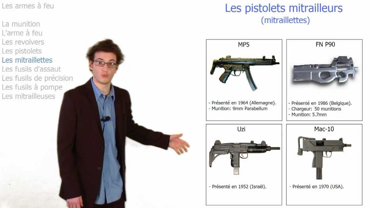 Les armes à feu 