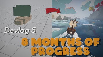 Coop sailing game - Indie Devlog #5 : 8 months of development