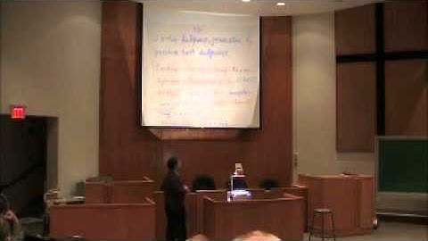 Efim Zelmanov - Asymptotic properties of finite groups and finite dimensional algebras (Part 3 of 4)