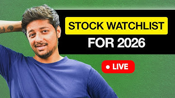 Which Stocks am I Tracking for 2026? Weekend Research with Shashank Udupa