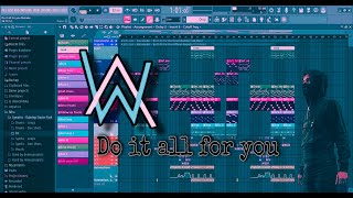 Alan Walker - Do it all for you - FL Studio Remake - Free FLP [FLP in Description]
