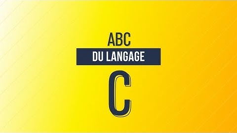 MOOC ABC du Langage C