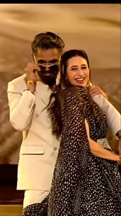 Karishma Kapoor and Sunil Shetty performance 💖#love #music #shorts