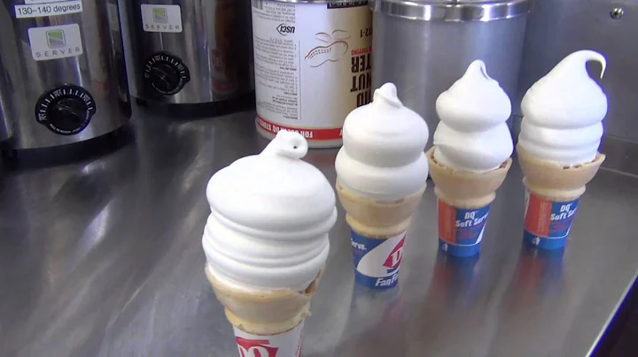 The MIX Crew Learns How To Make Hand Dipped Cones at Dairy Queen