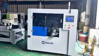 [SteviS cutting machine] CNC circular saw alloy blade pipe bar cutting machine, ship to South Africa