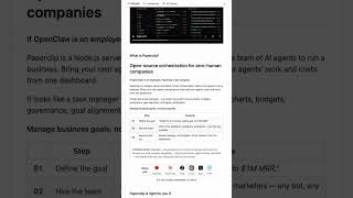 paperclipai/paperclip — Paperclip AI #Shorts