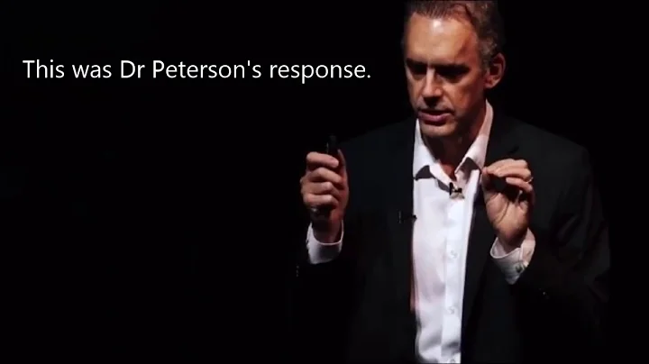 Jordan Peterson's Advice To Suicidal Fan During Q&A