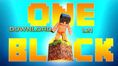 BEST ONE BLOCK MAP FOR MCPE 1.21.94+🔥|| ONE BLOCK MAP OFFICAL VERSION ||