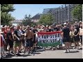Euro 2016 Hungarian march in Lyon before Hungary Portugal