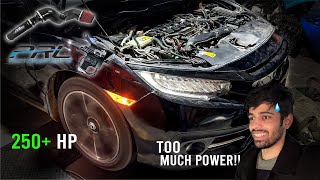 MAKING OUR CIVIC TURBO RS FASTER! (FBO) | ENGINE BLEW UP!