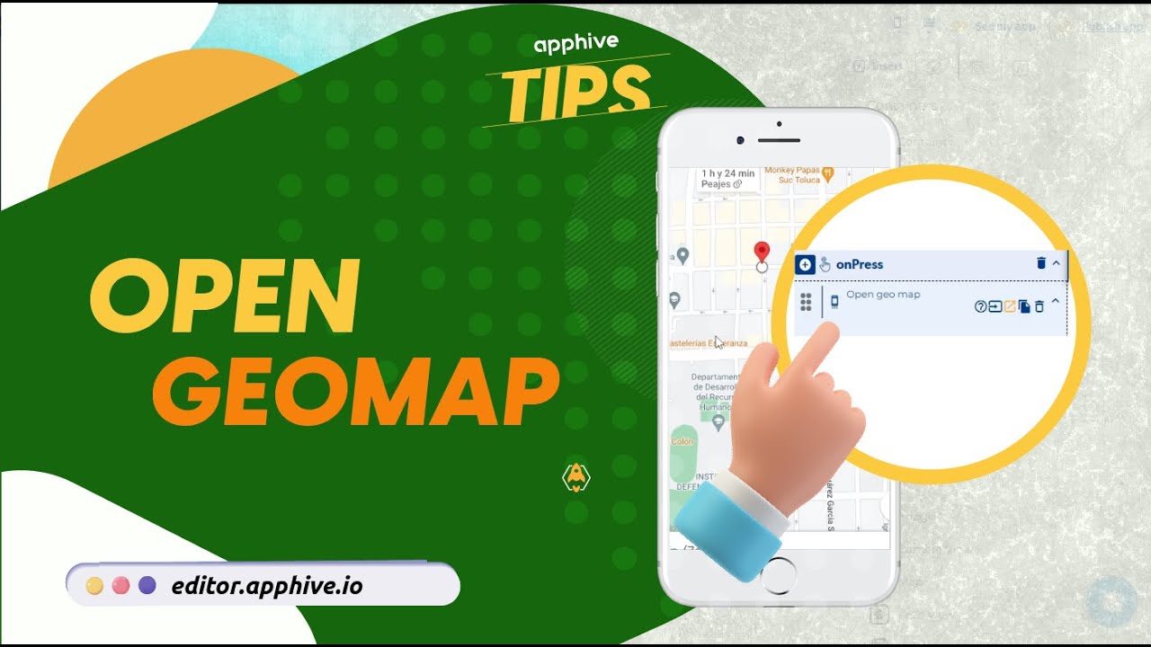 Open Geo Map | APPHIVE TIP - YouTube