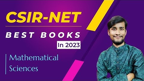 Important Books for CSIR-NET Mathematical Science in 2023